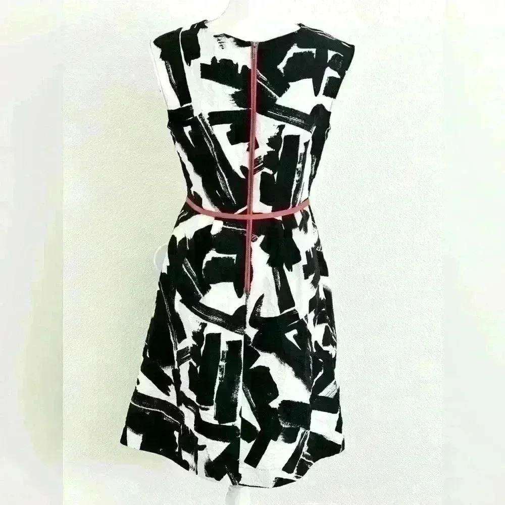 Doo Ri Black and White Women’s Dress Size 8 - Picture 3 of 12